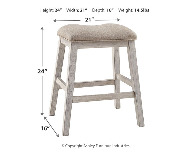 Skempton Upholstered Stool (2/CN)