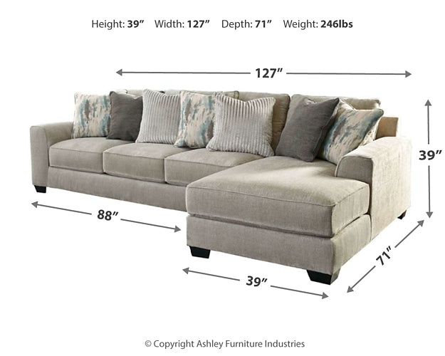 Ardsley 2-Piece Sectional with Chaise