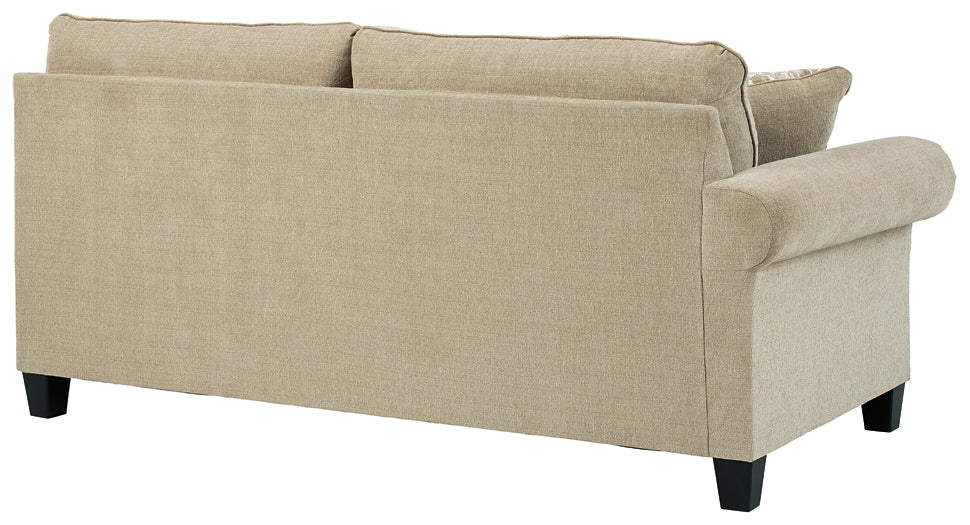 Dovemont 2-Piece Sectional with Chair and Ottoman