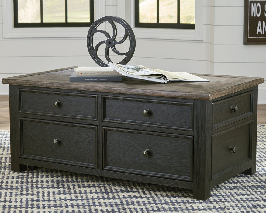 Tyler Creek Coffee Table with 2 End Tables