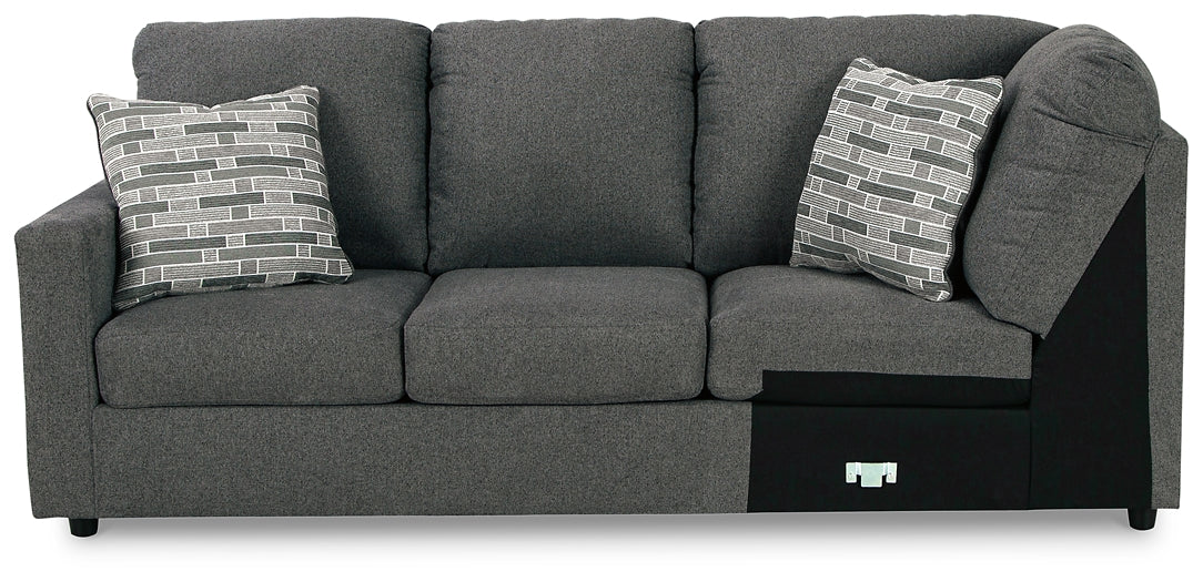 Edenfield 3-Piece Sectional with Ottoman