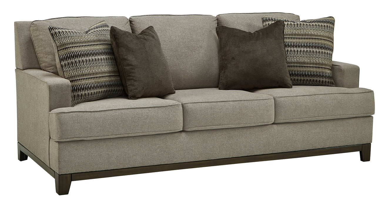 Kaywood Sofa, Loveseat, Chair and Ottoman