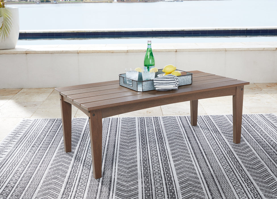 Emmeline Outdoor Coffee Table with 2 End Tables