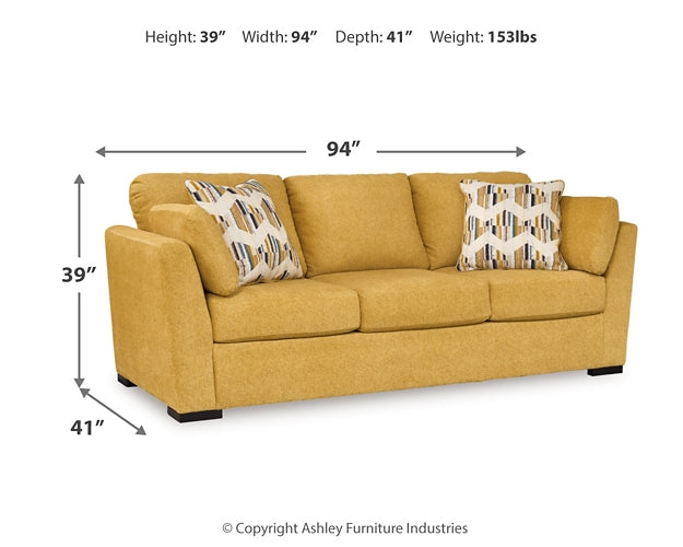 Keerwick Sofa, Loveseat, Chair and Ottoman