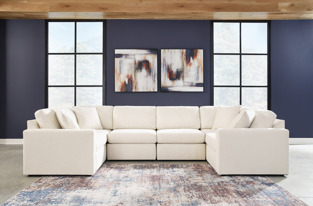 Modmax 6-Piece Sectional with Ottoman